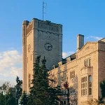 Johnston Hall at the University of Guelph campus in Guelph, Ontario