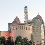 Mississauga City Hall in downtown Mississauga, Ontario